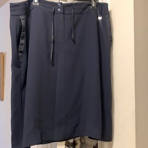 Marina Rinaldi Sport Navy Skirt Size 27